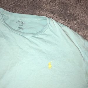 Light blue polo shirt / SOLD ON Ⓜ️